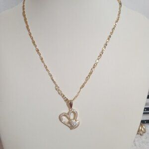 Double Heart necklace